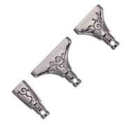 OATIPHO Lot de 3 Embouts Métalliques Noirs pour Stylo Applicateur de Strass Outil de Prélèvement Précis pour Peinture Diamant et Loisirs Créatifs Compatible Tableaux Diamant et Broderie