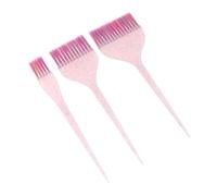 OATIPHO Lot De 3 Set De Pinceaux à Teinture Capillaire Paillettes Conception à Long Manche Pour Salon Coiffure Et Usage Domestique, Applicateurs Professionnels Adaptés Débutants Et Voyage