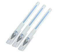 OATIPHO Lot De 3 Stylos Microblading Bleus, Stylo De Marquage Waterproof Précision Pour Tatouage Des Sourcils, Outils Professionnels Pour Position Permanente Des Sourcils En Beauté