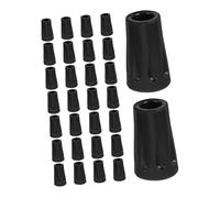 OATIPHO Lot de 30 Embouts De Bâtons De Randonnée en Caoutchouc Résistants À l'usure - Accessoires Antidérapants pour Bâtons De Randonnée