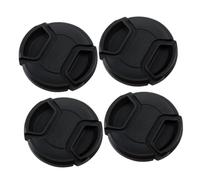OATIPHO Lot de 4 Cache-Objectifs Étanches à Pincement Central Protection d'Objectif 52 MM Anti-Poussière et Anti-Rayures Accessoires Compacts pour Appareil Photo
