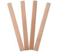 OATIPHO Lot de 4 Crayons de Charpentier en Bois Naturel Hb Crayons pour Travail du Bois Marquage Précis pour Construction et Menuiserie Outils Portables pour Artisans et Professionnels