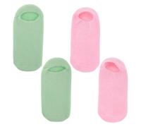 OATIPHO Lot De 4 Masques Pour Les Pieds Chaussettes Hydratantes Pour Les Pieds Anti-Callosités Chaussettes En Gel Pour Femmes Chaussettes Hydratantes Pour Hommes Chaussettes