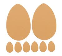 OATIPHO Lot de 4 paires de tapis antidérapants pour chaussures à talons avec coussinets en silicone pour l'avant du pied - Protection et réduction du bruit