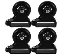 OATIPHO Lot de 4 Roues D’Équilibrage Universelles pour Échelle Télescopique en Plastique Accessoires de Remplacement Multifonctions pour Échelle Pliable Mobilité Améliorée pour Chantier