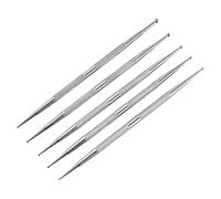 OATIPHO Lot De 5 À Ongles À Double Tête En Acier Inoxydable Pour Nail Art Peinture Par Points Et Application De Pour Bricolage Et Salon