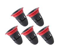 OATIPHO Lot de 5 Bouchons Anti-Odeurs en Silicone pour Siphons de Sol, Valve Anti-Retour Unidirectionnelle, Dispositif Anti-Refoulement Cuisine, Noir, Protection Mauvaises Odeurs et