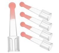 OATIPHO Lot de 5 Embouts Plastique Transparent Outil de Nettoyage Visuel Élimination du Cérumen Compatible Types d'Oreilles Pratique et
