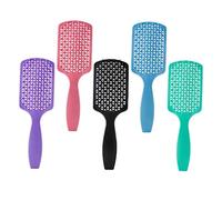 OATIPHO Lot De 5 Peignes À Cheveux Pour Femmes Brosses À Boucles Mousse Pour Cuir Chevelu Massage Épais Et Humide Peigne De Coiffure Peigne De Soins Capillaires Couleur Aléatoire