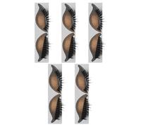 OATIPHO Lot de 5 set de Paires D’Autocollants Maquillage Yeux Cils Effet Smoky Patchs Fard à Paupières et Faux Cils Autocollants Kit Express pour Maquillage Rapide et Soirée Femme