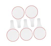 OATIPHO Lot de 5 Tableaux de Score Effaçables à Sec 15×25 CM Mini-Tableaux Blancs Portables en Matériau Imperméable pour Gestion des Scores et Vote Lors d'Événements Sportifs