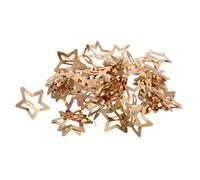 OATIPHO Lot de 50 Pinces à Cheveux Étoile Métal Petit 3,2 Cm Maintien Fiable pour Femmes Usage Quotidien Fête Mariage