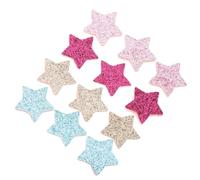 OATIPHO Lot de 80 Patchs D’Étoiles Thermocollants 18 MM Appliques Étoiles DIY en Tissu Multicolore Accessoires Couture pour Vêtements Paquet et Décoration Créative