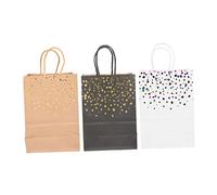 OATIPHO Lot De Fourre-Tout En Papier Pour De Mariage D' Pour Estampés Dorés Fourre-Tout À Motifs Estampés Dorés