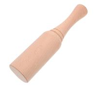 OATIPHO Maillet en Bois Massif de Hêtre 300 G pour Travail du Cuir et Sculpture sur Bois, Outil de Menuiserie Multifonction, Finition Lisse, Compact et Maniable pour Bricolage Précis