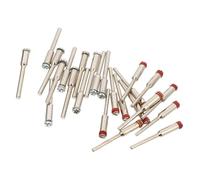 OATIPHO Mandrin à Vis en Alliage 24 Pièces Ensemble de Porte-Disques pour Outils Rotatifs Accessoires de Découpe Ponçage et Polissage Compatible Mini-Meules pour Bricolage et Travaux