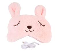 OATIPHO Masque De Nuit Rechargeable Usb Avec Couverture Thermique Design Cartoon Fatigue Oculaire Pour Sommeil Voyages