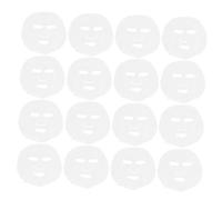 OATIPHO Masque Facial Prédécoupé en Tissu Blanc, 100 Pièces pour Soins Professionnels et Routines Personnelles, Doux Peau Confort Amélioré