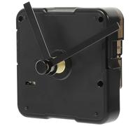 OATIPHO Mécanisme d'Horloge de Remplacement Silencieux Kit DIY Petit Modèle pour Horloge Murale 10-12 CM Mouvement à Piles Aiguilles Noires Pièce de Rechange pour Réparation d'Horloge