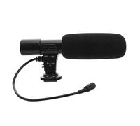 OATIPHO Microphone D’Interview Portable Haute Sensibilité pour Appareil Photo Reflex Numérique et Smartphone Micro Externe Stéréo pour Enregistrement Vidéo Clair Compatible Caméscope et