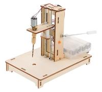 OATIPHO Mini perceuse d'établi pour bricolage et travaux manuels Petit outil de table Outil pour projets scientifiques Perforatrice automatique compacte Kit 1 unité