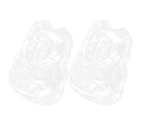 OATIPHO Moule de Façonnage de Fruits 2 Pièces, Petit Modèle 9 Cm en Plastique Rigide pour Melon, Pomme, Poire et Fruit du Ginseng, Accessoire Jardinage pour Culture et Décoration Créative