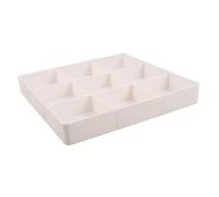 OATIPHO Organisateur de Tiroir Plastique Ajustable pour Maquillage Diviseur à Compartiments Extensible pour Parfum à Lèvres et Soins Boîte de Rangement Élégante pour Coiffeuse et Salle de
