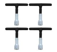 OATIPHO Outil de Vissage Manuel à Poignée en T pour Boulons à Crochet - Lot de 4 Tournevis à Œillet Légers 66g - Outil de Pose de Crochets Réutilisable pour Bricolage et Décoration