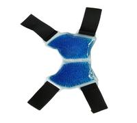 OATIPHO Pack de Glace Réutilisable pour Cheville avec Attelle Réglable Compresse Froid Chaud pour et Blessures Bleu