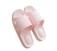 OATIPHO Pantoufles Femme Antidérapantes Intérieures Légères PVC Respirant Sandales Dété Confortables pour Couple Semelle Antidérapante pour Maison et Salle de Bain Rose