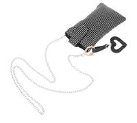 OATIPHO Paquet Bandoulière pour Téléphone Femme Noir avec Décorations Brillantes Petit Paquet Portefeuille Compact à Bandoulière Ajustable Pochette Élégante pour Voyages Shopping et