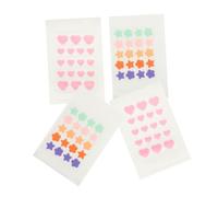 OATIPHO Patch Hydrocolloïde Anti-boutons 40 Pièces Mini Taille Kystique Visage Réutilisable Soins Quotidiens Peau Sensible Fleurs Étoiles Cœurs Rose