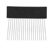 OATIPHO Peigne à Dents Fines en Acier Inoxydable Petit Outil à Grainer Mural pour Peinture Texturée Brosse Peigne Artistique pour Décoration Intérieure Scarificateur Solide pour Plâtre