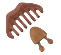 OATIPHO Peigne De Massage En Bois De Santal Masseur Facial Accessoires Pour Cheveux Pour Femmes Outils De Massage Gommage Du Cuir Chevelu Masseur Facial Naturel En Bois De Santal