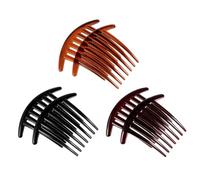 OATIPHO Peignes à Cheveux Latéraux en Plastique 6Pcs Peignes Torsadés DIY pour Coiffure Accessoires de Mariage Fixation de Cheveux Décoration