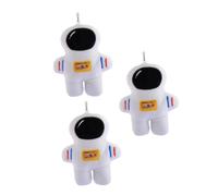 OATIPHO Pendentif en peluche décoration porte-clés unique délicat porte-clés porte-clés pratique pendentif clé de voiture chiffon, Blanc x 4 pièces, 12CMx4pcs