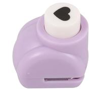 OATIPHO Perforatrice à Papier Mini de Cœur Perforatrice Manuelle Petite Taille en Plastique et Métal pour Scrapbooking Loisirs Créatifs École et Bureau Économe en Énergie