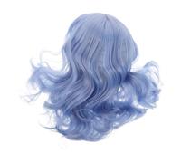 OATIPHO Perruque bouclée bleue perruque pour les filles accessoires photo à cheveux bouclés accessoire de Sky-blue