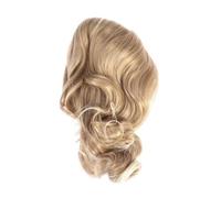 OATIPHO Perruque Femme Bouclée Longue Extensions Cheveux Cosplay Postiche Cheveux Dorée