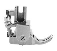 OATIPHO Pied à rouleau réglable pour machine à coudre plat Accessoire pour coudre cuir et vinyle Pied presseur résistant pour matériaux épais Pièce de rechange polyvalente