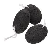 OATIPHO Pierre Exfoliante Naturelle Pieds Lot De 3 Pcs 10x7x4 Cm Exfoliation Des Peaux Mortes Adultes Soin à Domicile Soins Des Pieds