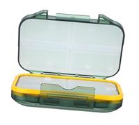 OATIPHO Pilulier Étanche Jours Double Couche Grand Compartiment Transparent pour Pilules Organisateur de Compact pour Voyage et Maison Pilulier pour Personnes Âgées