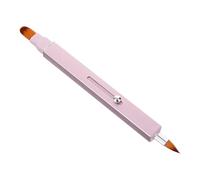 OATIPHO Pinceau à Double Embouts pour Maquillage Applicateur de Gloss à et Correcteur Brosse Portable et Ergonomique pour Effet Estompé