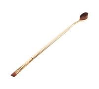 OATIPHO Pinceau à Maquillage Double Extrémité pour Correcteur Brosse à Paupières et Fond de Teint Outil Cosmétique Pratique pour Maquillage des Yeux et Application de Produits