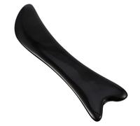 OATIPHO Planche de Massage Gua Sha à Double Tête en Corne de Buffle pour Visage et Corps Outil de Massage Portable Doux et Sain pour Soins Peau et Détente