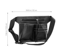 OATIPHO Pochette Ceinture Coiffure Rétro pour Ciseaux et Tondeuse Électrique Sac Rangement Outils Barbier Professionnel et Pratique pour Usage Personnel et Salon