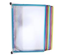 OATIPHO Porte-documents Mural Pochettes Transparentes Organiseur Suspendu pour Dossiers Présentoir Brochures Polyvalent pour Bureau École ou Centre de soins Support Mural Rotatif