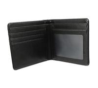 OATIPHO Porte-Monnaie Sublimé Portefeuille Mince Vierge Cuir PU Pliable Multifonctionnel pour Femme Usage Quotidien Transfert Thermique DIY Format Compact Blanc Miroir