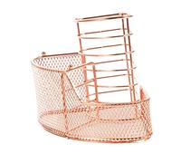 OATIPHO Porte-stylo Métal Organisateur De Soins Peau Pot à Pinceaux De Maquillage Pot à Crayons Décor De Bureau