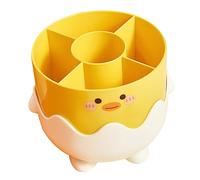 OATIPHO Pot à Pinceaux De Maquillage 5 Compartiments De Bureau Petit Format Plastique Léger Organiseur Pour Maquillage Et Stylos Poupon Usage Bureau